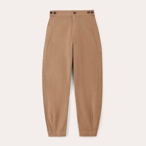 Everlane Women's Fatigue Barrel Pant in Light Brown, Size 2